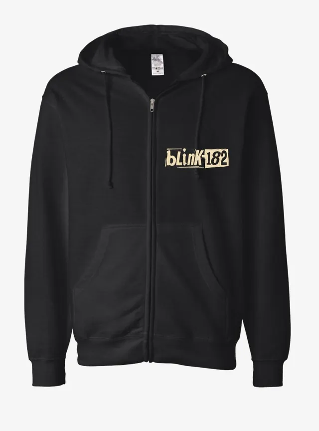 Blink 182 outlet zip up hoodie