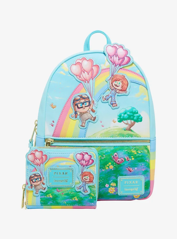 Loungefly Disney Pixar Up Carl & Ellie's Lifetime Mini Backpack outlet set