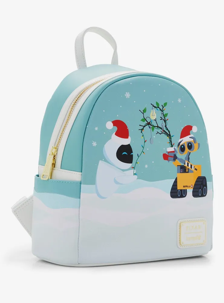 Boxlunch Loungefly Disney Pixar WALLE EVE & WALLE Holiday Glowinthe
