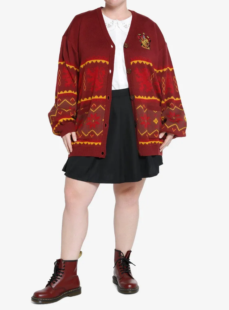 Hot topic 2024 gryffindor cardigan