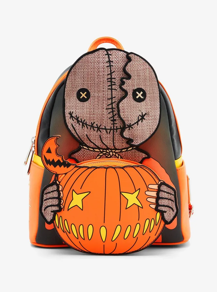 Hot Topic Loungefly Trick 'R Treat Sam Glow-In-The-Dark Mini Backpack ...