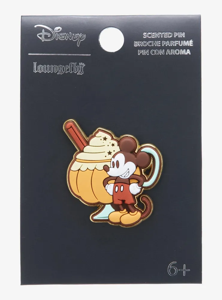 Boxlunch Loungefly Disney Mickey Mouse Pumpkin Spice Scented Pin Boxlunch Exclusive Mall Of