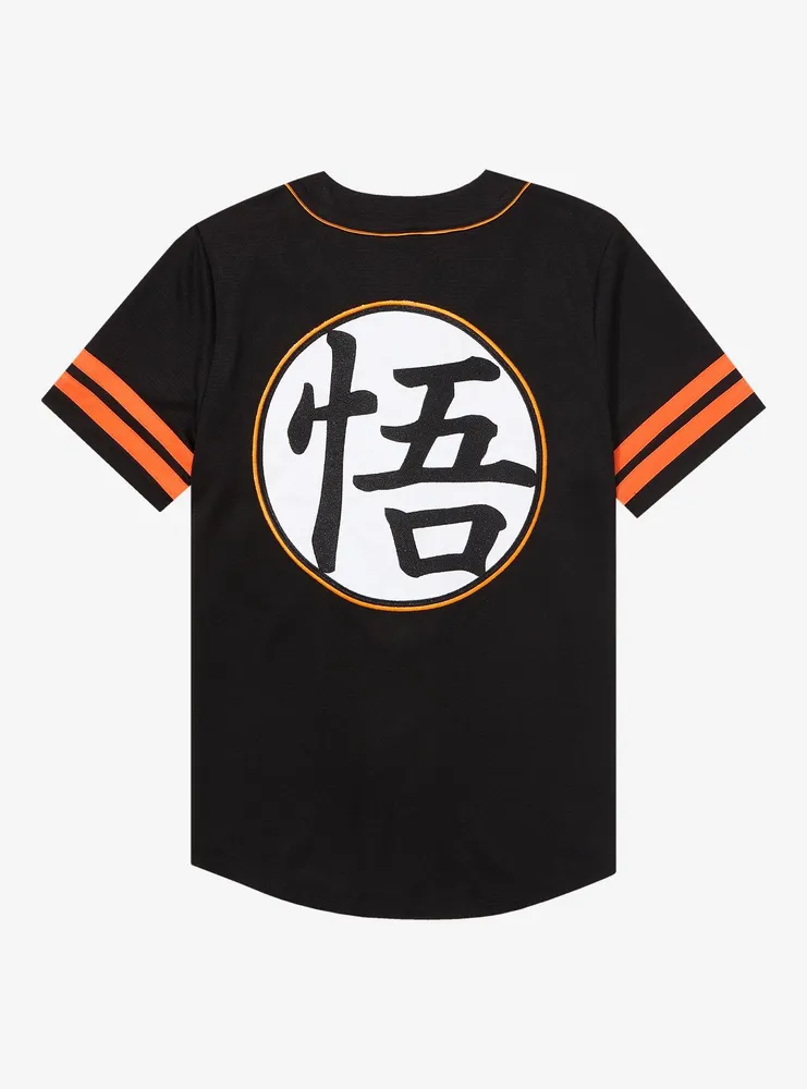 Boxlunch Dragon Ball Z Saiyan Baseball Jersey BoxLunch Exclusive
