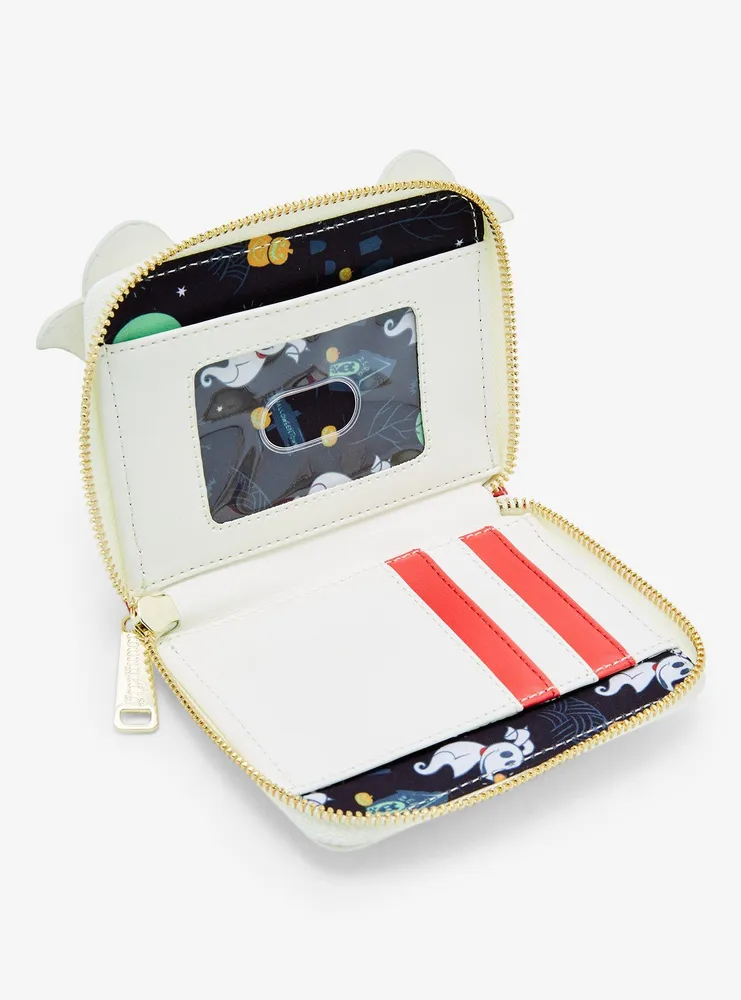 Boxlunch Loungefly Disney The Nightmare Before Christmas Zero Candy Cane GlowintheDark Small