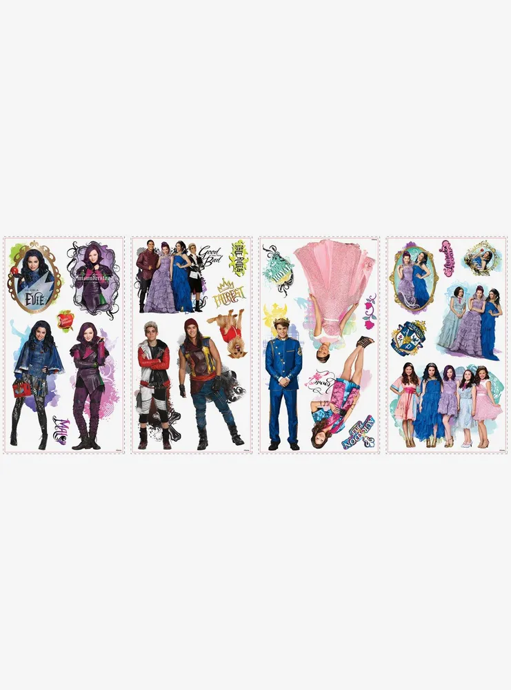 Boxlunch Disney Descendants Peel And Stick Wall Decals Mall of America®
