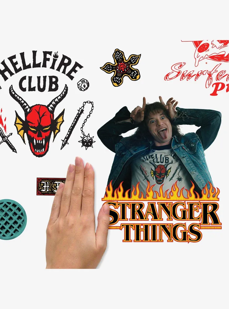 Boxlunch Stranger Things Season 4 Icons Peel & Stick Wall Decals Mall