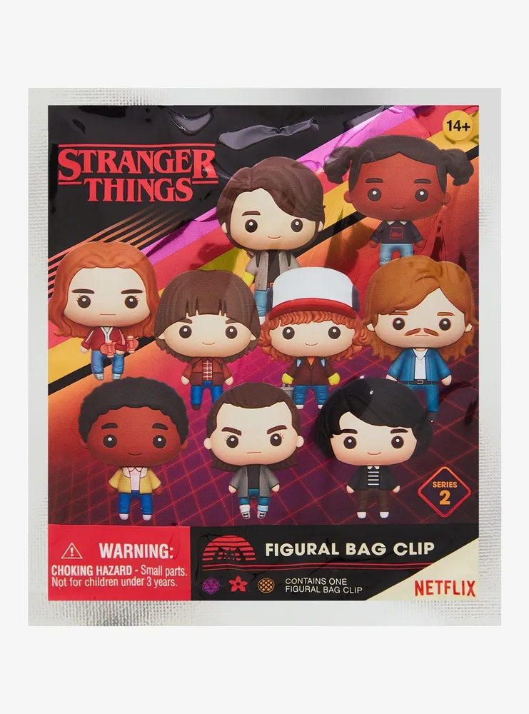 Boxlunch Stranger Things Characters Series 2 Blind Bag Figural Bag Clip