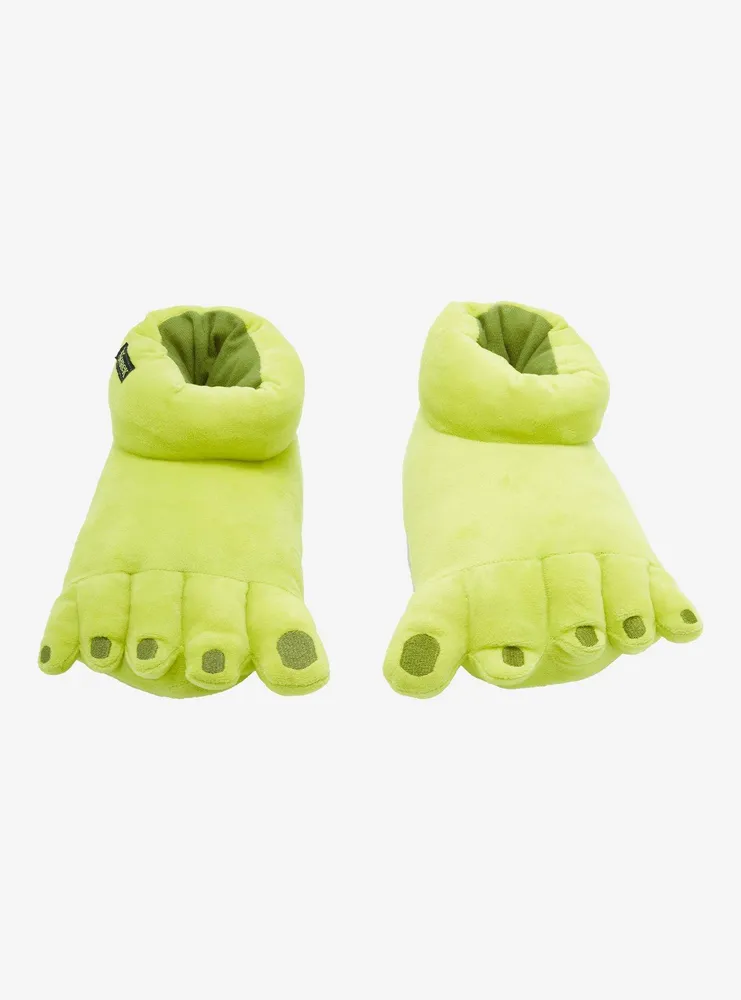 Hot Topic Shrek Feet Plush Slippers | Mall of America®