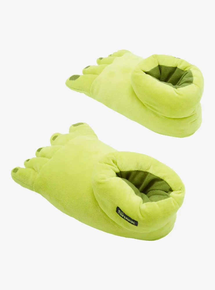 Hot Topic Shrek Feet Plush Slippers | Mall of America®