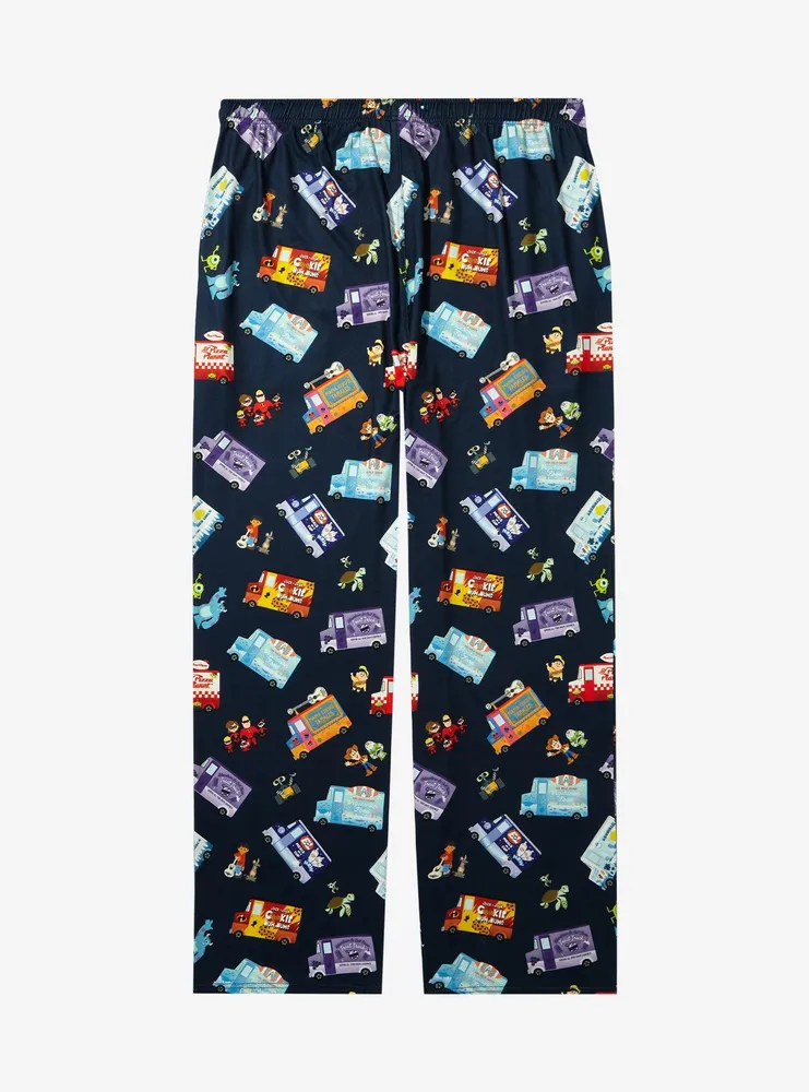 Boxlunch Disney Pixar Food Trucks Allover Print Sleep Pants - BoxLunch ...