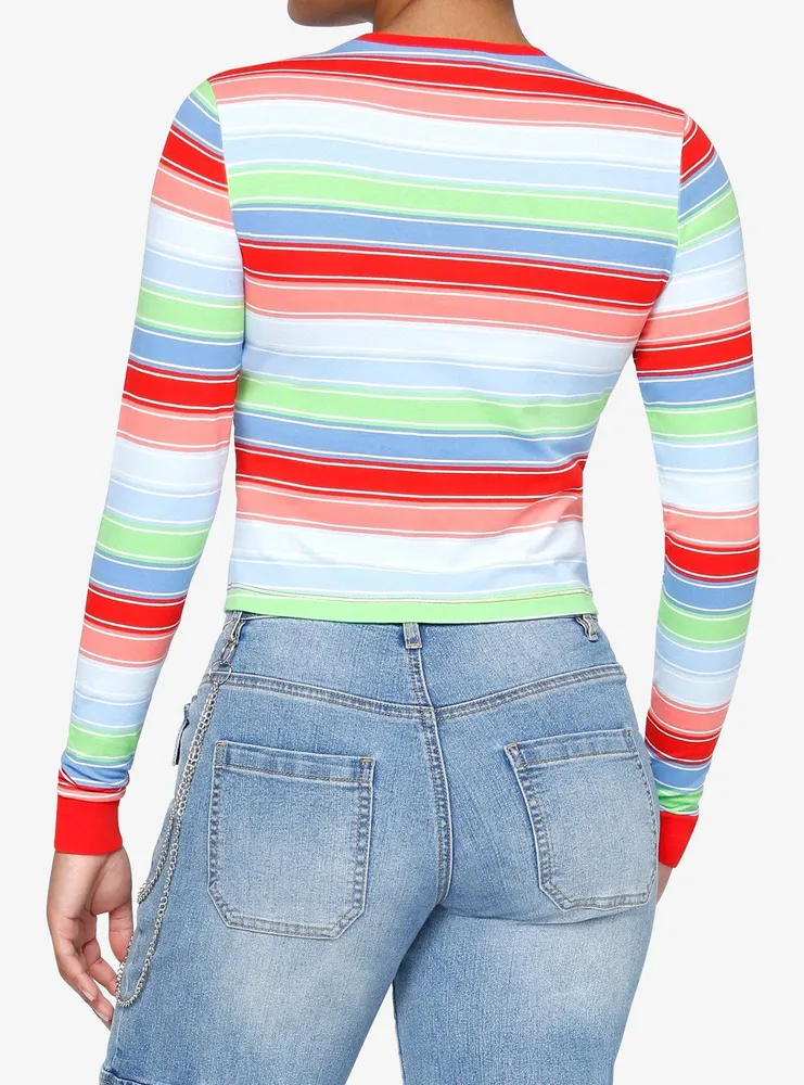 Hot Topic Chucky Stripe Girls Long-Sleeve T-Shirt | Mall of America®