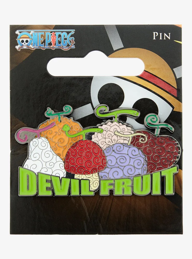 Boxlunch One Piece Devil Fruit Enamel Pin BoxLunch Exclusive Mall