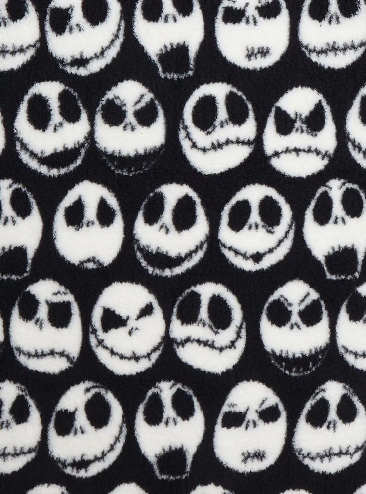 Hot Topic The Nightmare Before Christmas Jack Sherpa Throw Blanket