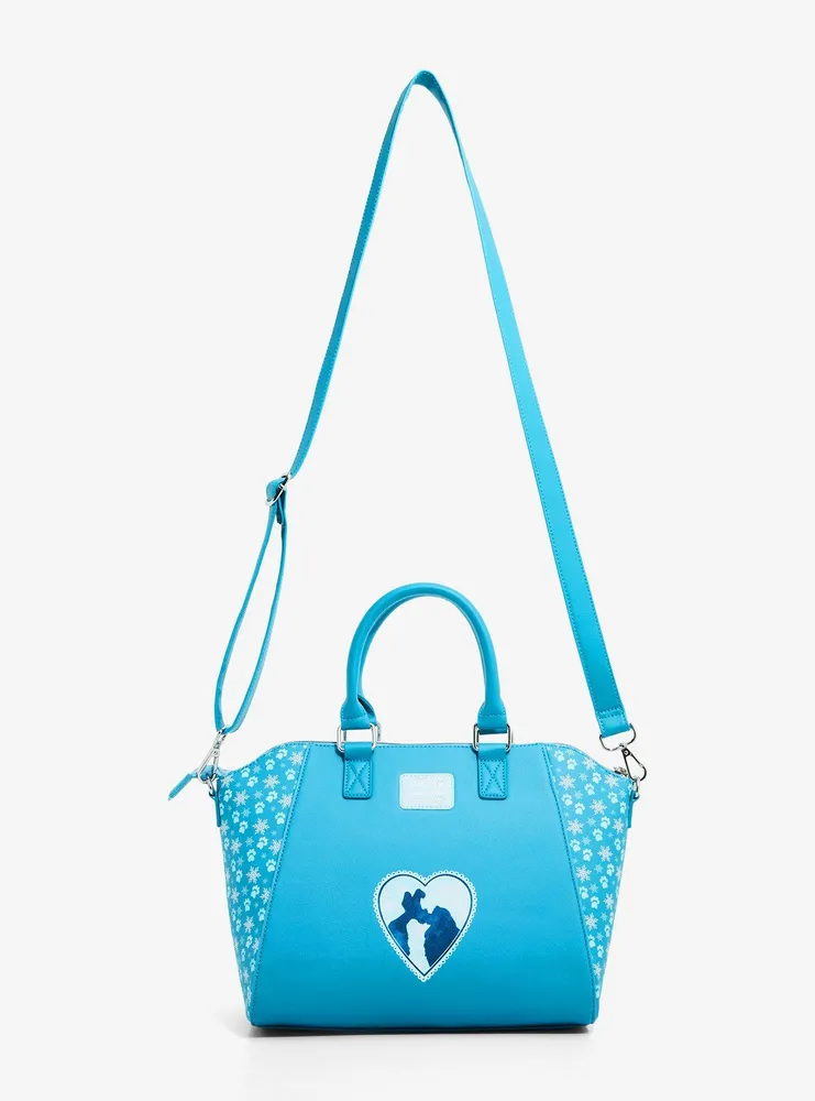 Hot Topic Loungefly Disney Lady And The Tramp Holiday Hug Satchel Bag