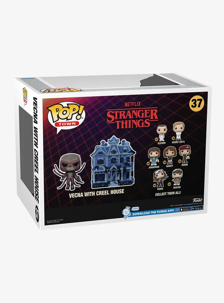 TV Funko Pop! Town Stranger Things Vecna with Creel House Vinyl