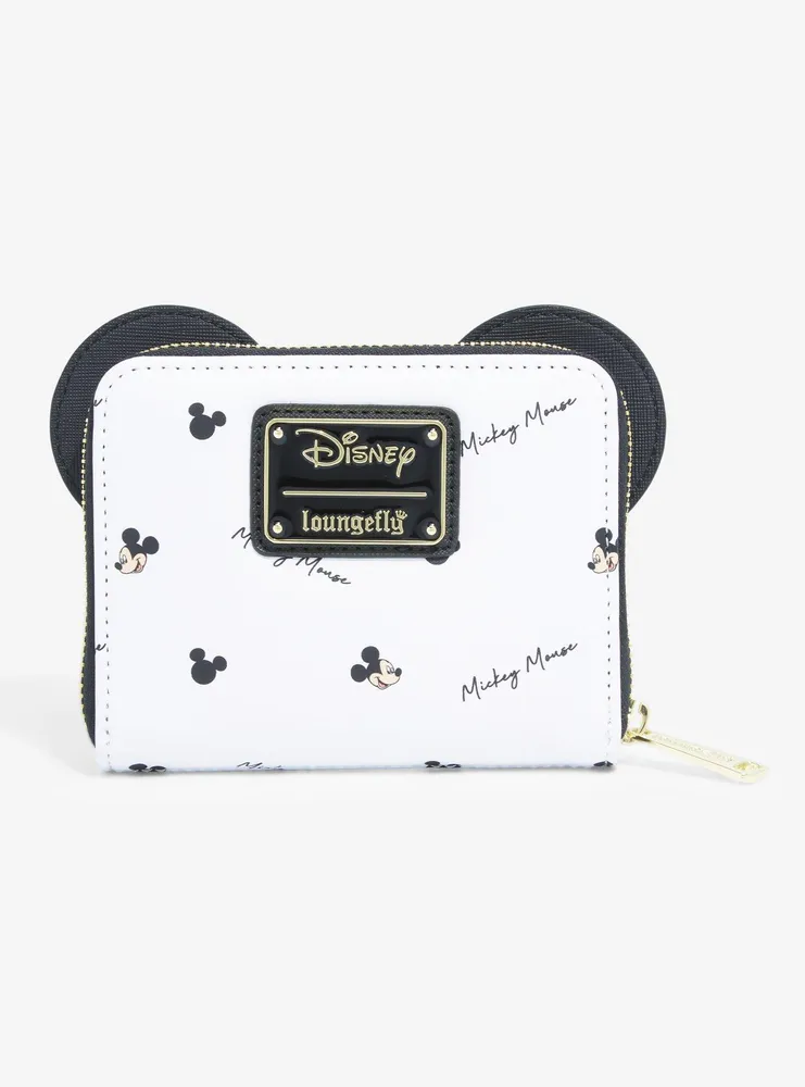 Boxlunch Loungefly Disney Mickey Mouse Signature Allover Print Small ...