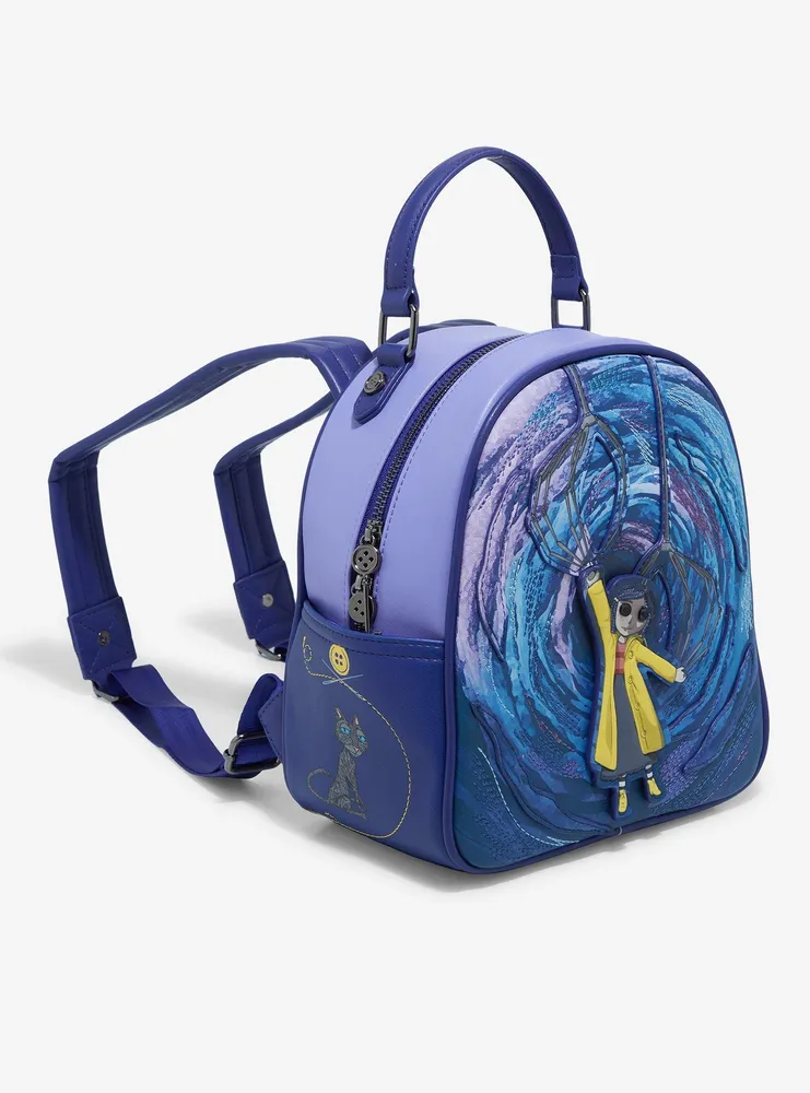 Boxlunch Coraline Doll Portrait Mini Backpack BoxLunch Exclusive