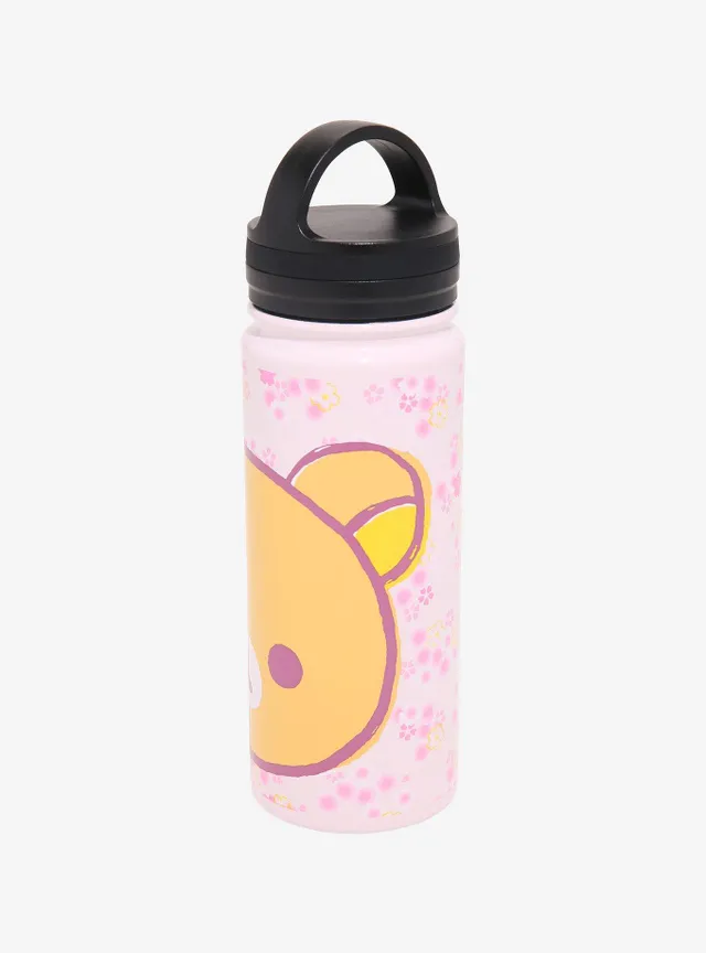 Hot Topic Rilakkuma Sakura Stainless Steel Water Bottle