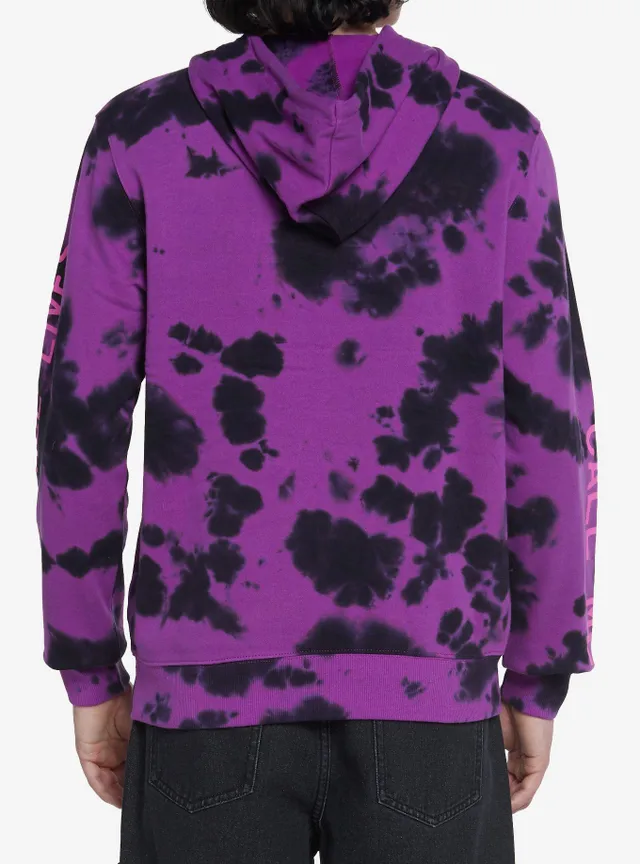 Hot Topic Scream Ghost Face Purple Wash Hoodie | Mall of