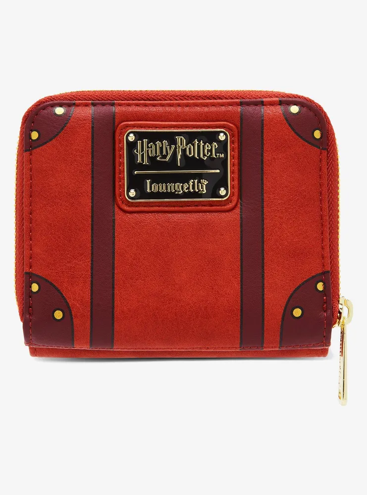 Boxlunch Loungefly Harry Potter Hedwig Suitcase Small Wallet