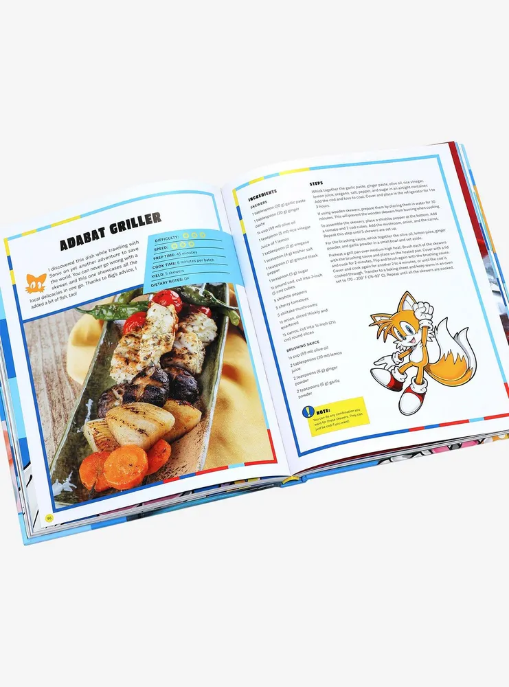 Boxlunch Sonic the Hedgehog The Official Cookbook | Mall of America®