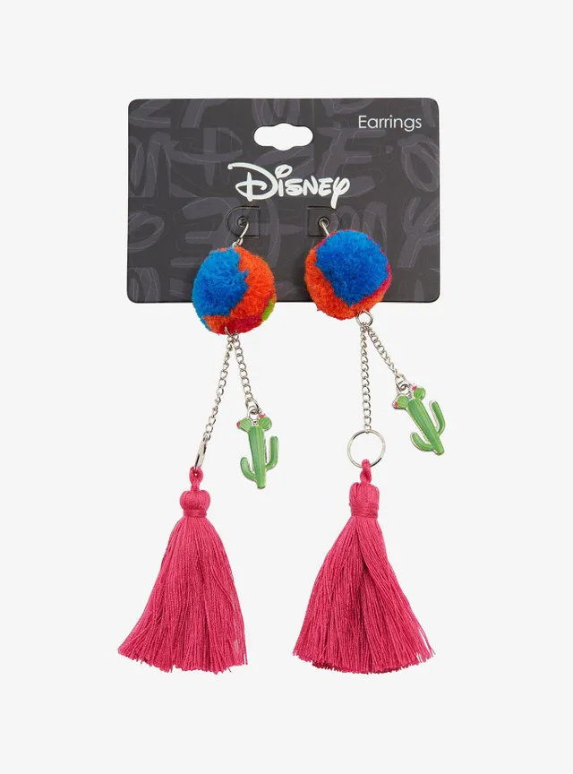 Mickey pom pom deals earrings