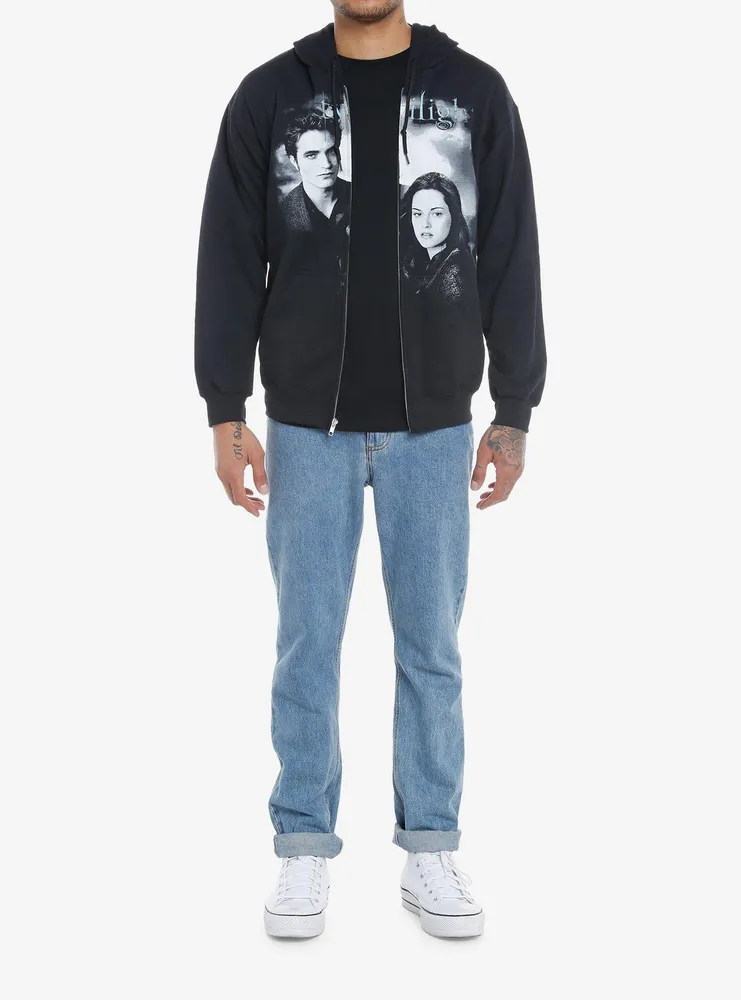 Hot Topic Twilight Edward Bella Monochrome Fog Hoodie Mall of