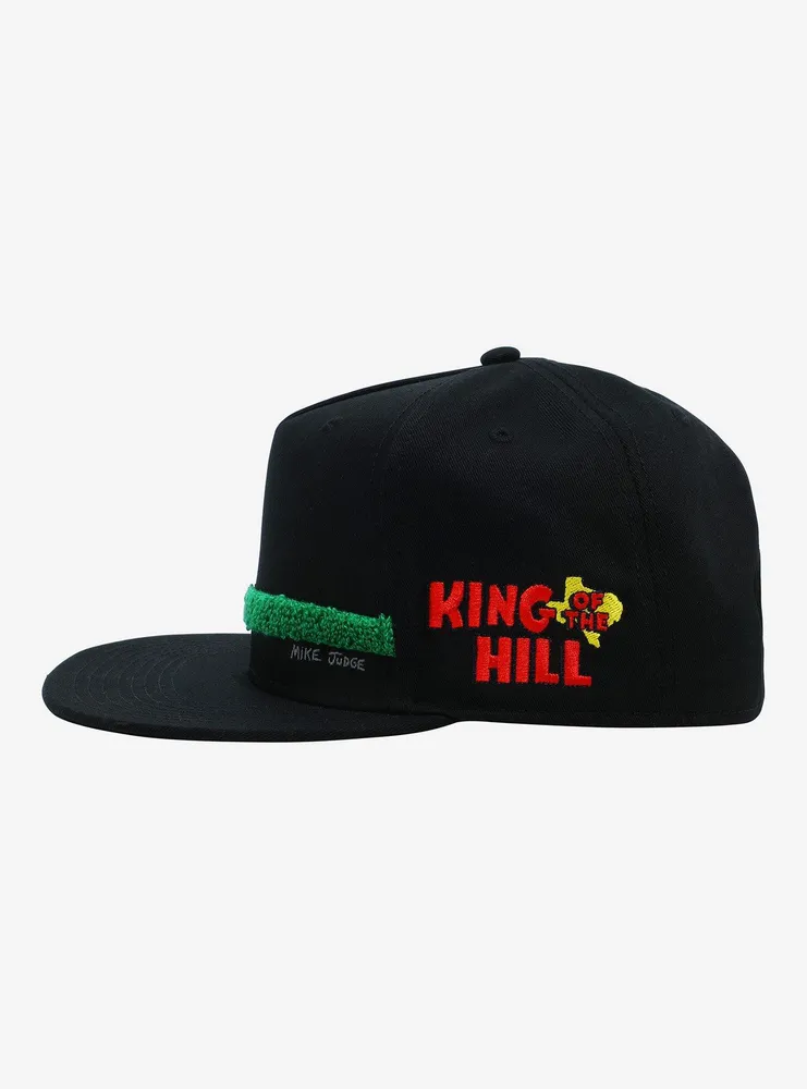 Hot Topic King Of The Hill Hank Hill Lawnmower Snapback Hat ...