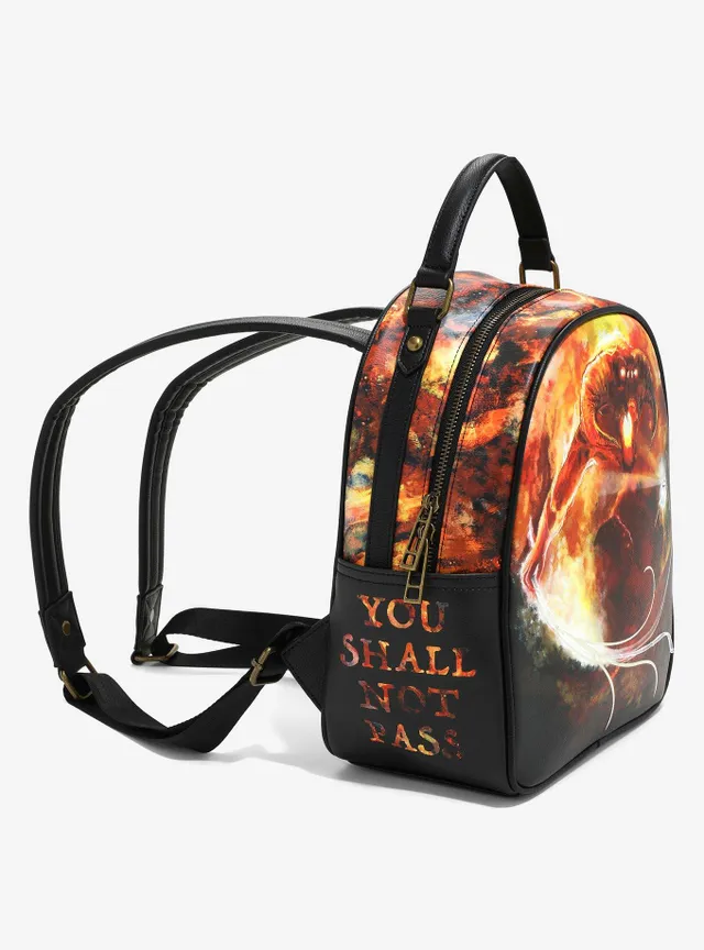 Loungefly Lord of 2024 the rings balrog backpack BNWT