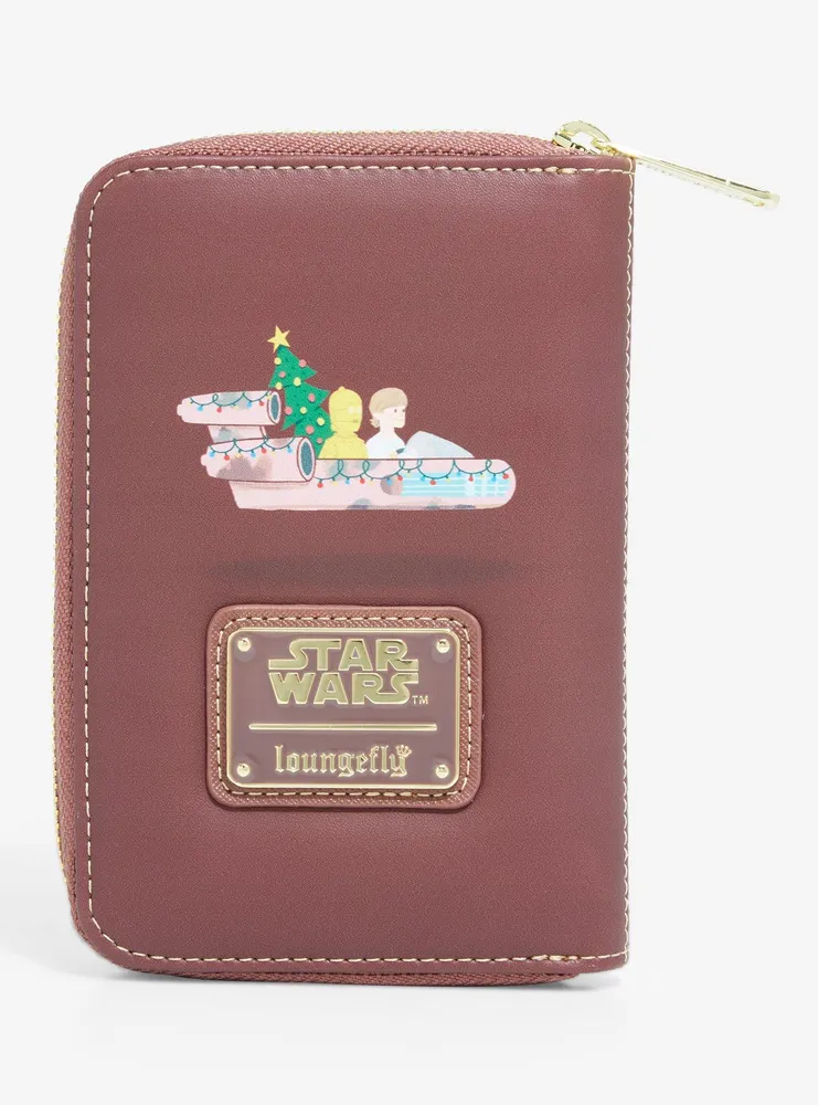 Boxlunch Loungefly Star Wars Jawa Christmas Tree Small Zip Wallet ...