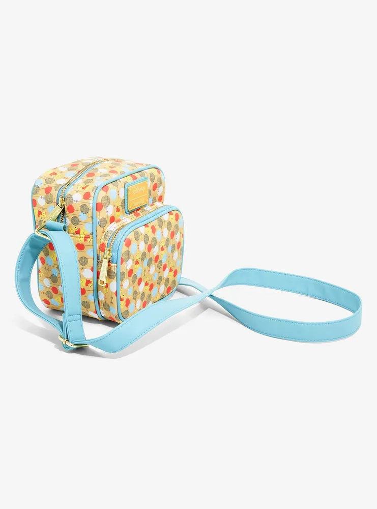 Loungefly Disney Pixar Up Characters hot Allover Print Crossbody - BoxLunch Exclusive