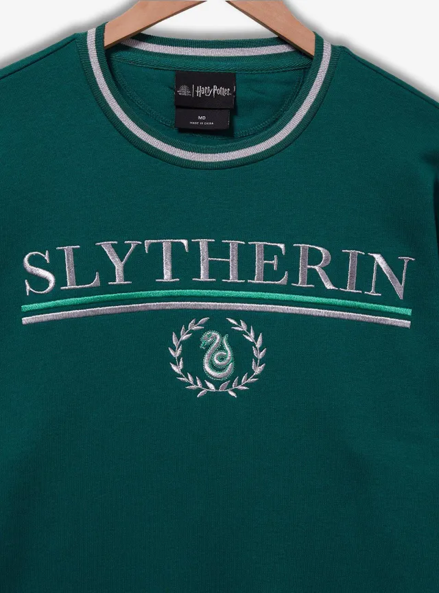 Slytherin embroidered online crewneck