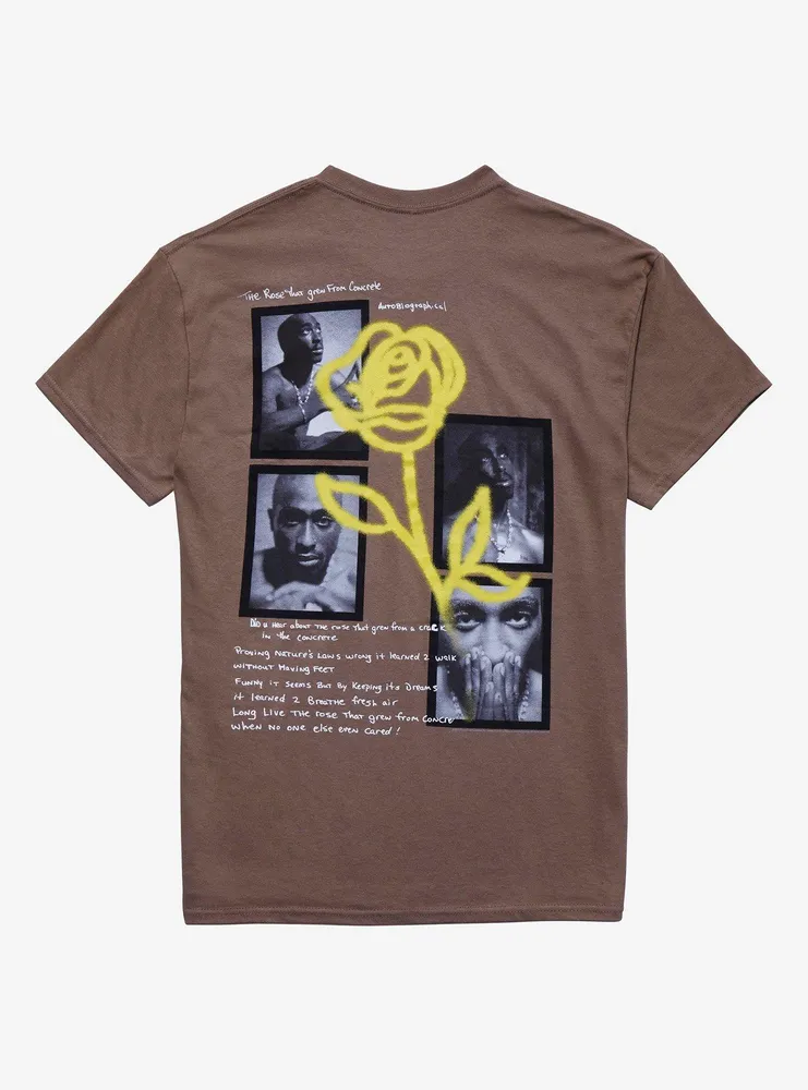 The rose that grew from best sale concrete shirt