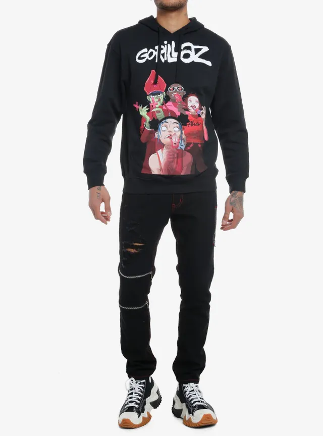 Gorillaz hoodie hot clearance topic