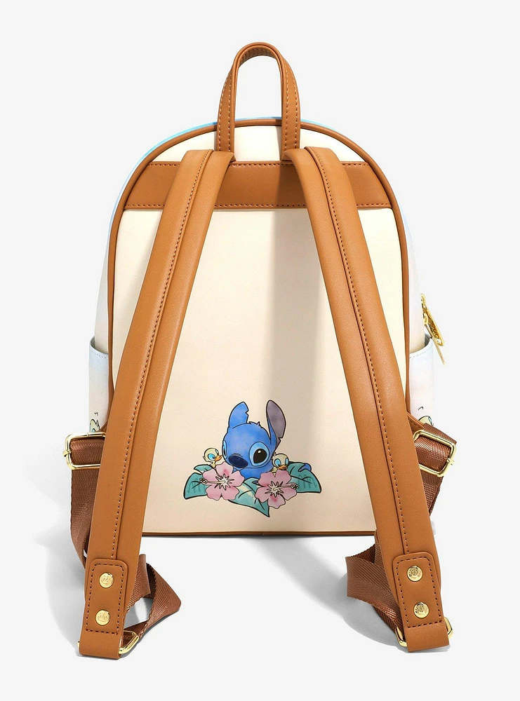 Boxlunch Loungefly Disney Lilo & Stitch Ducklings Mini Backpack