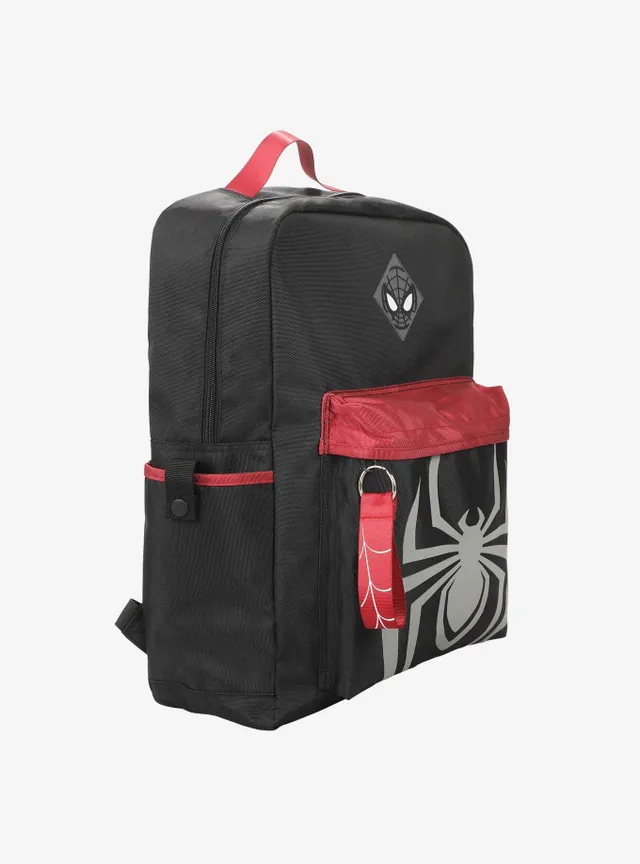 Hot topic shop spiderman backpack