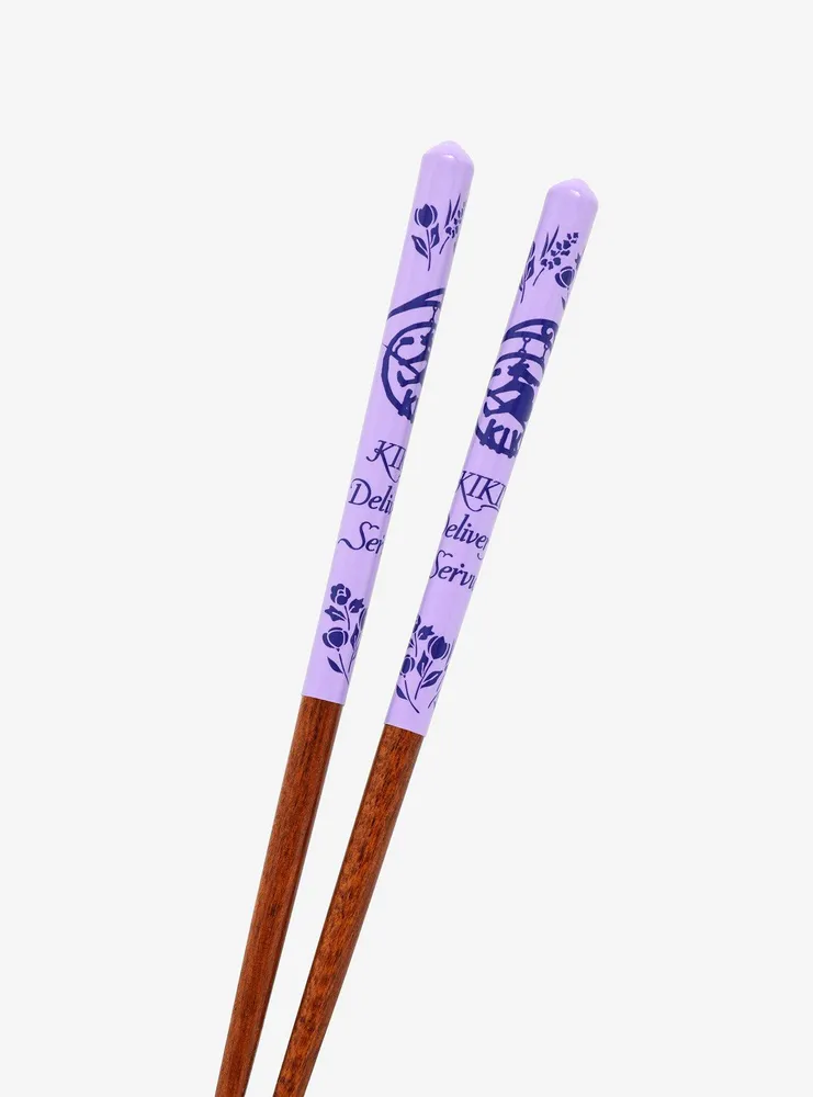 Boxlunch Studio Ghibli Kiki's Delivery Service Sign Purple Chopsticks