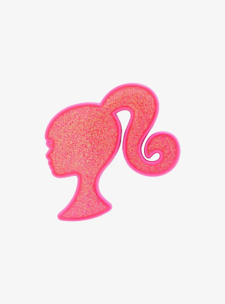 Boxlunch Barbie Silhouette Glitter Enamel Pin Boxlunch Exclusive Mall Of America®