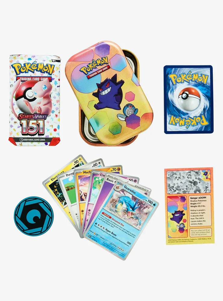 Boxlunch Pokémon Trading Card Game Scarlet & Violet 151 Mini Tin ...