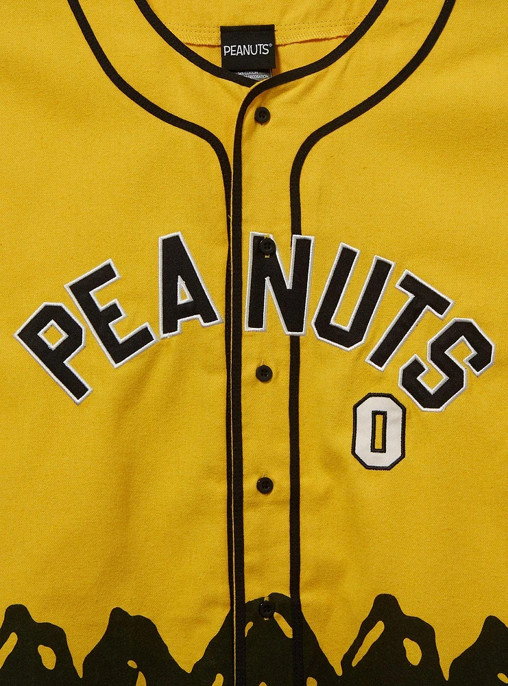 Boxlunch Peanuts Charlie Brown Baseball Jersey BoxLunch Exclusive