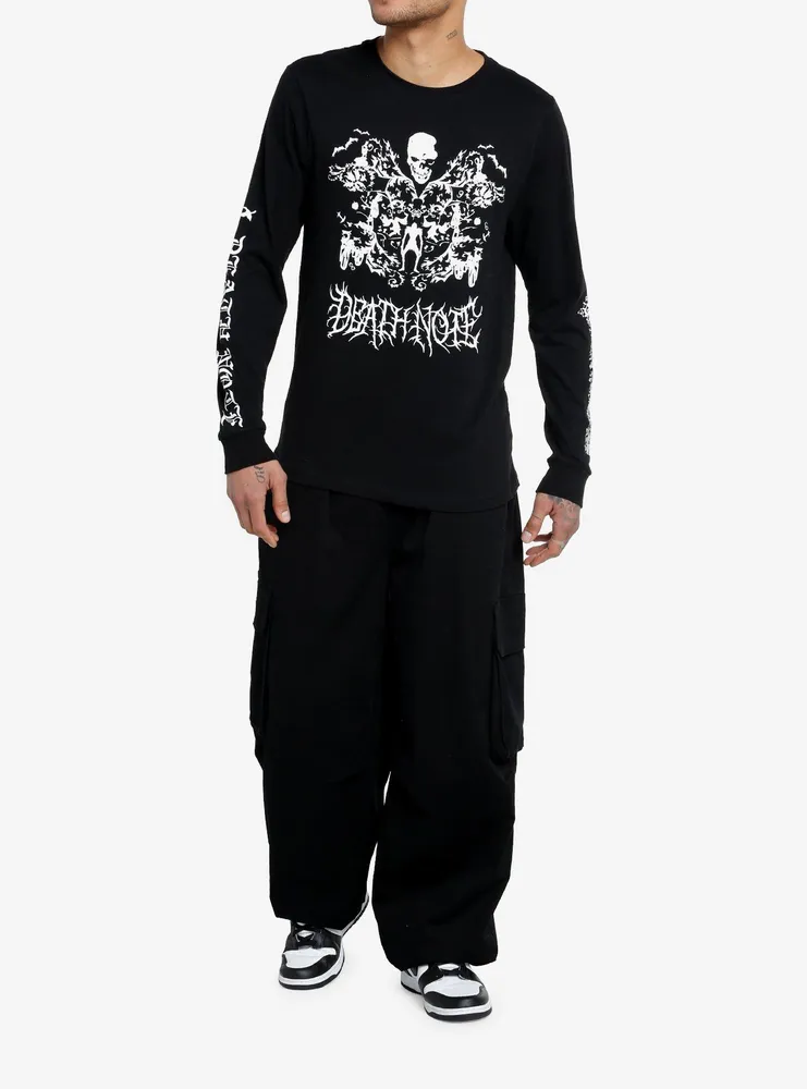 Hot Topic Death Note Ryuk Metal Long-Sleeve T-Shirt at