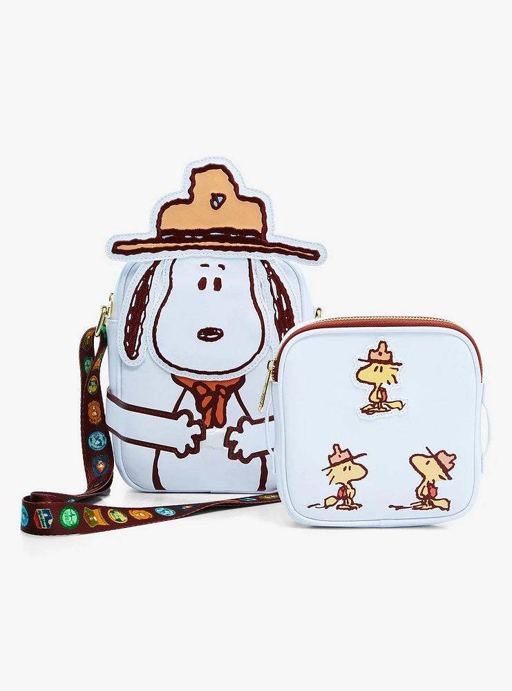 Coach x Peanuts Woodstock Happy Camper sale small boxy cosmetic case NWT