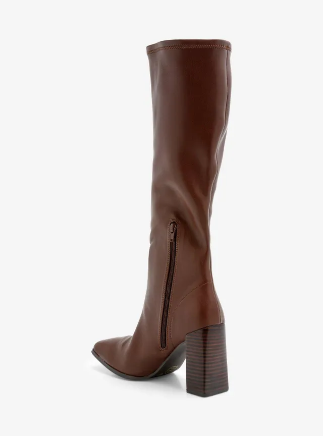 Compare BUCKLED LEATHER KNEE HIGH BOOTS | Mall of America®