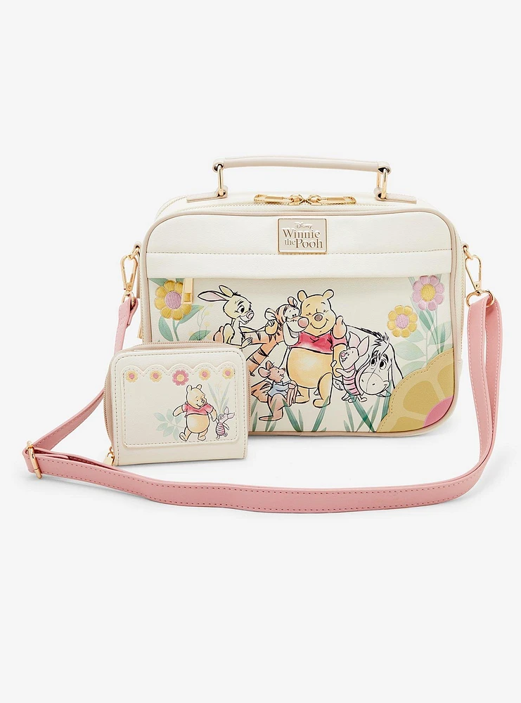 Disney Winnie the Pooh Floral Small Wallet - BoxLunch Exclusive