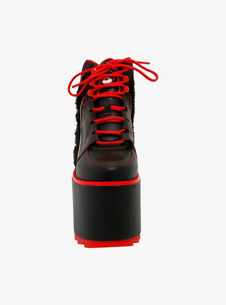 Hot Topic Strange Cvlt X Gloomy Bear Qozmo Platform Sneakers