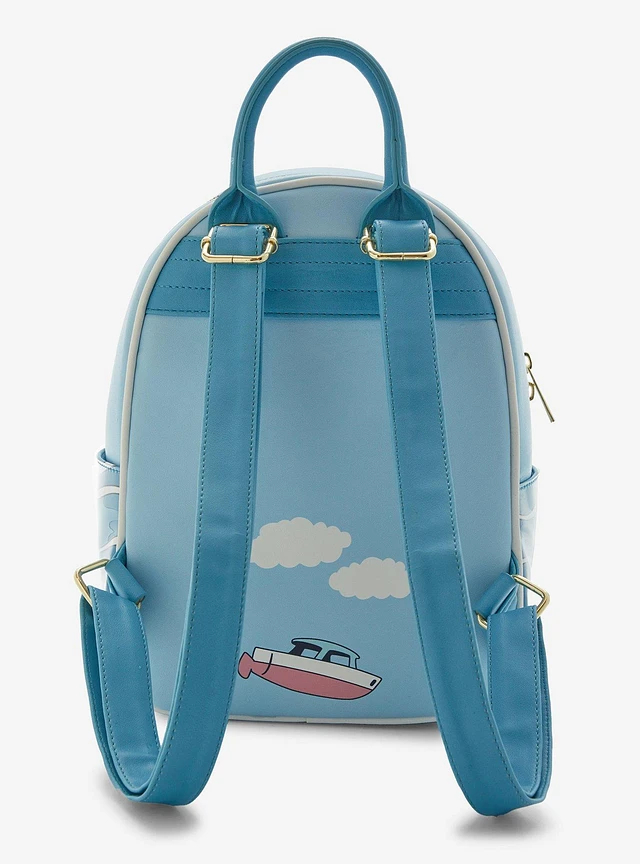 Studio Ghibli Ponyo Light Blue outlets Mini Backpack