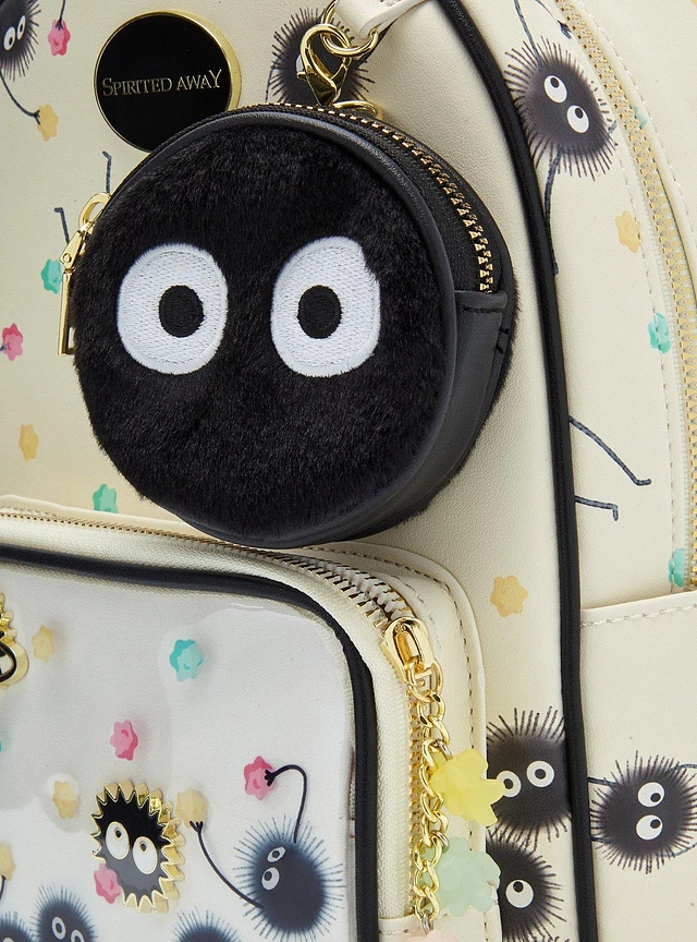 Shops Studio Ghibli Spirited Away Soot Sprite Mini Backpack Makeup Bag