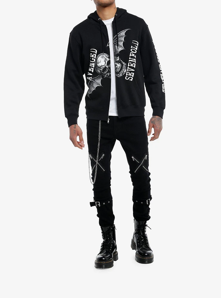 Avenged sevenfold hoodie hot topic best sale