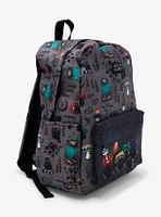 Dark factory Mushroom Creatures Backpack By Guild Of Calamity EXTRA LARGE