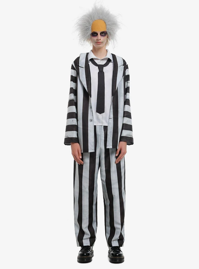 Beetlejuice costume selling NWT And NWT WIG